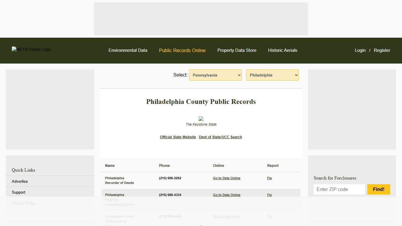 NETR Online • Philadelphia • Philadelphia Public Records, Search Philadelphia Records, Philadelphia Property Tax, Pennsylvania Property Search, Pennsylvania Assessor